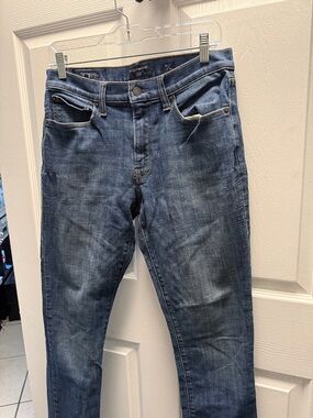 Lucky Brand Slim Straight Mens Jeans in Washed Blue